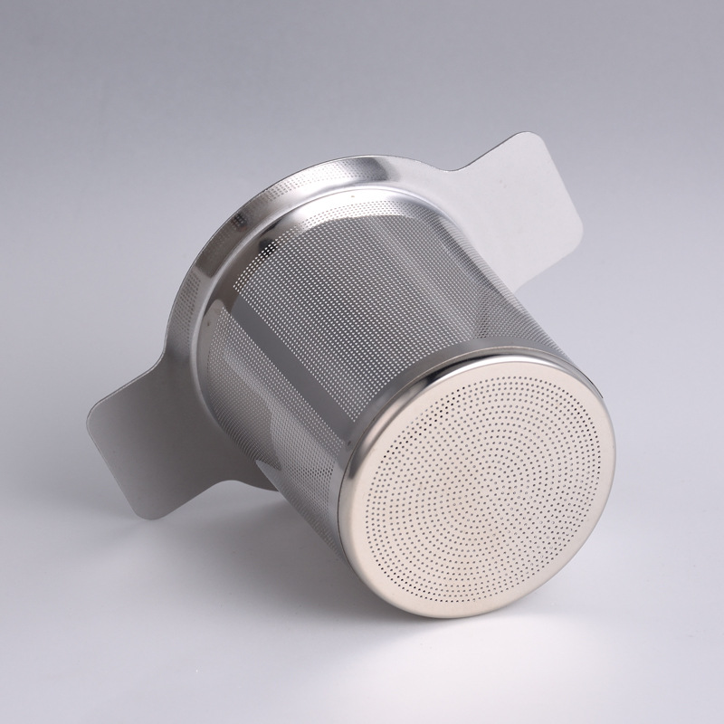 Handles Double Infuser Tool Stainless Steel Fine Mesh Coffee Filter Teapot Cup Loose Leaf Tea Strainer