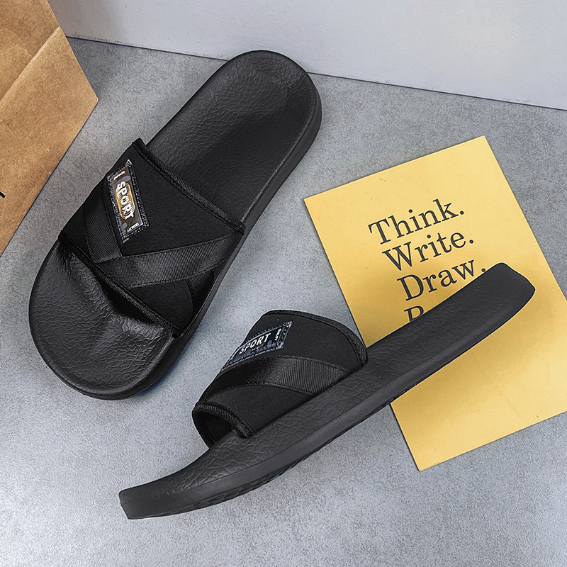 2024 Men Slippers Outdoor Beach Sandals Men Slides New Men Casual Shoes Flip-flops Home Slippers Beach Sandals Big Size 45 46 47