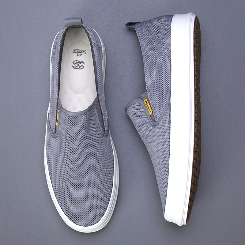Men's Canvas Fashion Shoes Breathable Thin Mesh Shoes In Summer Men's Shoes, Board Shoes Casual Versatile Foot Cloth SS23605