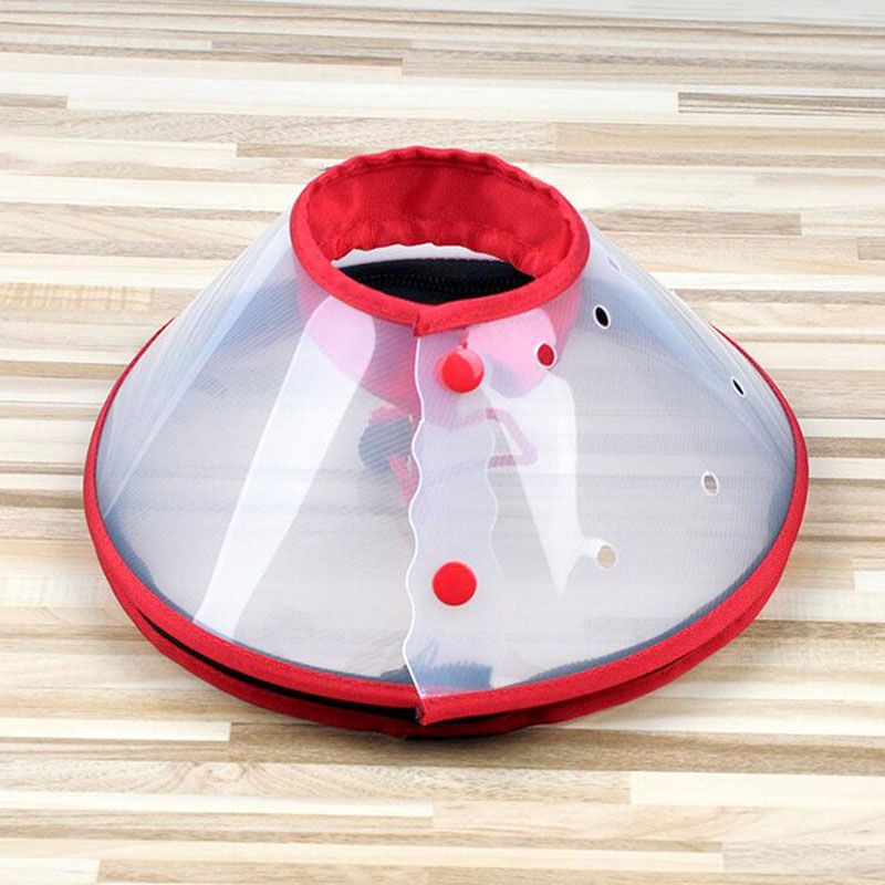 Dog Car Seat Covers Oxygen Mask For Dogs Rescue Drawstring Adjustable Hoods Transparent Anesthesia Anti-Bite Pet Grooming Supplies