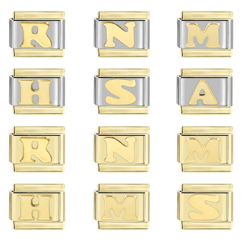 New Women's Gift Pink blue red heart Pendant Italian Charms Links Bangle Beads Fit 9mm Stainless Steel Bracelet Making DIY For Women Fashion Jewe