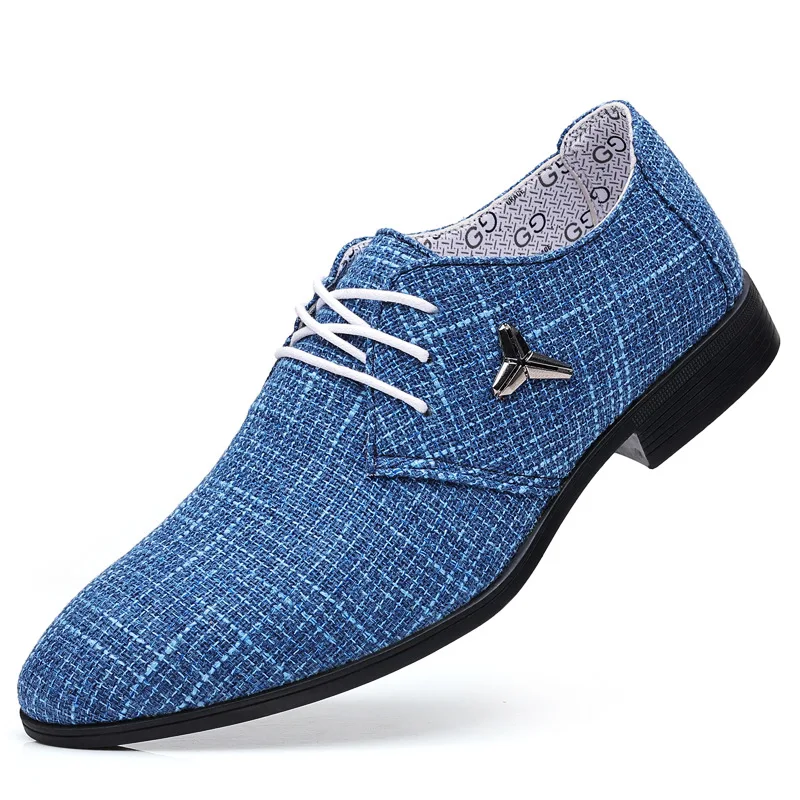 Men Casual Shoes Canvas Shoes Lace up Moccasins Men Flats Oxford Fashion Brand Male Big Size 48