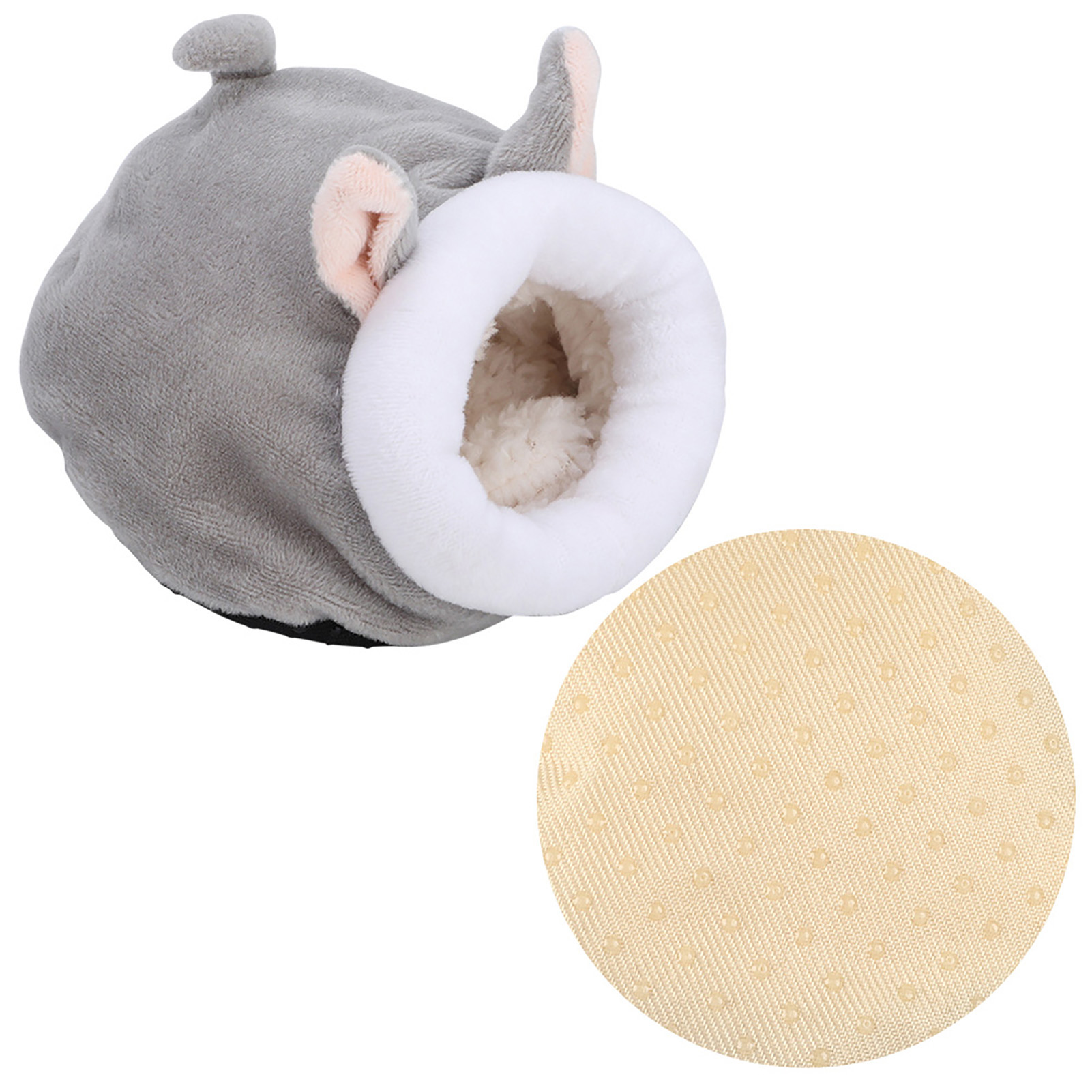 Mini Cute Cotton Sleeping Nest, Warm Pet House, Hamster Cage, Small Animal Squirrel House, Cage Toy