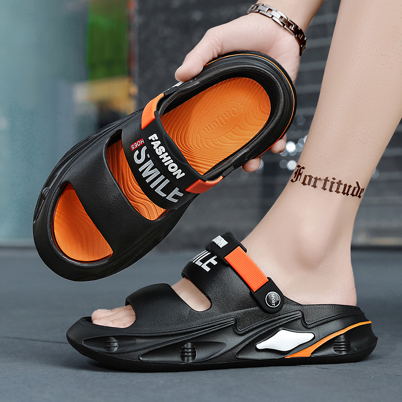 Men's Outdoor Sandals Slippers Beach Comfortable Slides Thick Soft Clogs Men Casual Shoes Garden Shoes Men Women Beach Sandals