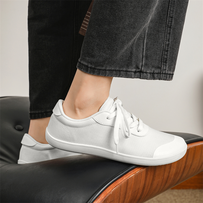 PUAMSS Men's Wide Minimalist Barefoot Shoes Walking Sneakers for Men Zero Drop Sole
