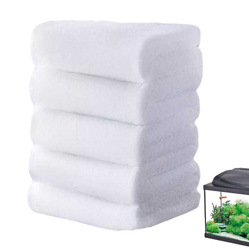 Aquarium Accessories Reusable Filter Sponge Cotton Filter Pad Pond Fish Tank Skimmer Foam White Aquarium Filter Media