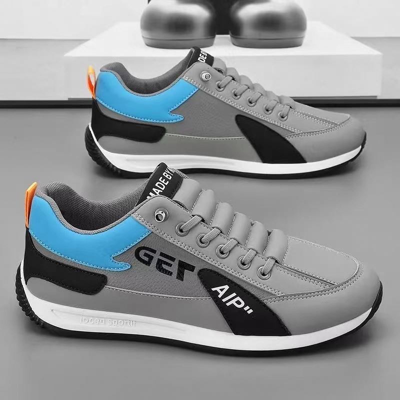 Mens Men's Casual Breathable Walking Running Sports Sneaker Fashionable Board Shoes