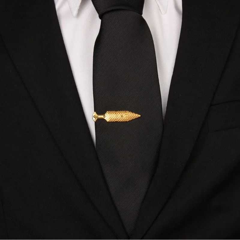 Creative Pistol Shaped Tie-clip Mens Party Performance Formal Accessories Boyfriend Gift Suit Tie Holder Business Fashion ClipX240914