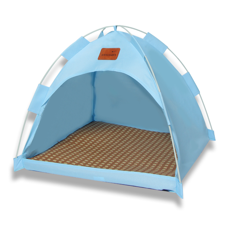 House Tent Semi-enclosed Summer Outdoor Tents Can Be Dismantled Washed Cat Beds Pet Products Supplies accessories