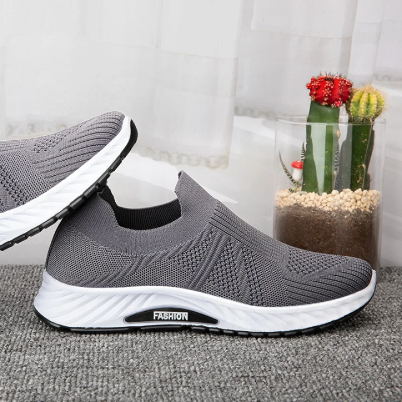 2023 Men Summer Mesh Breathable Shoes Lightweight Sneakers Men Fashion Casual Walking Shoes Mens Loafers Zapatillas Hombre