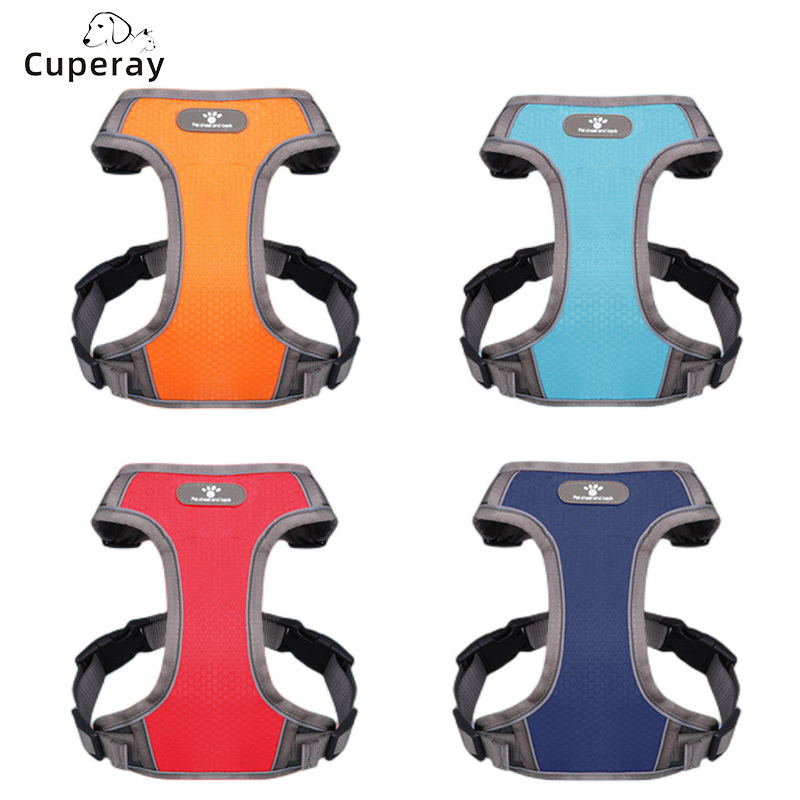 Dog Harness Vest-style Reflective Pet Sling Oxford Cloth Strong and Durable Adjustable Dog Sling for Dog Walking Pet Supplies