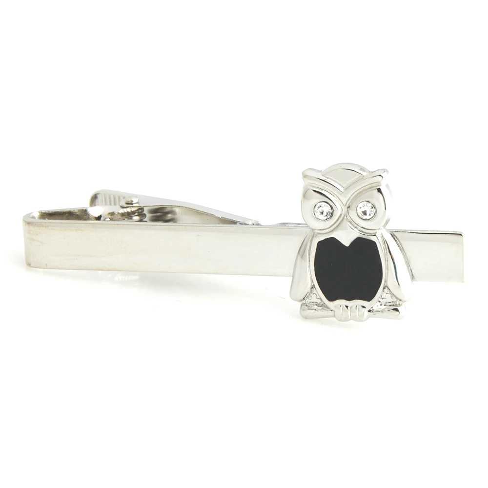 YHT-163 Novelty Penguin EagleElephantOwlShark Animal Tie ClipsTie BarX240914