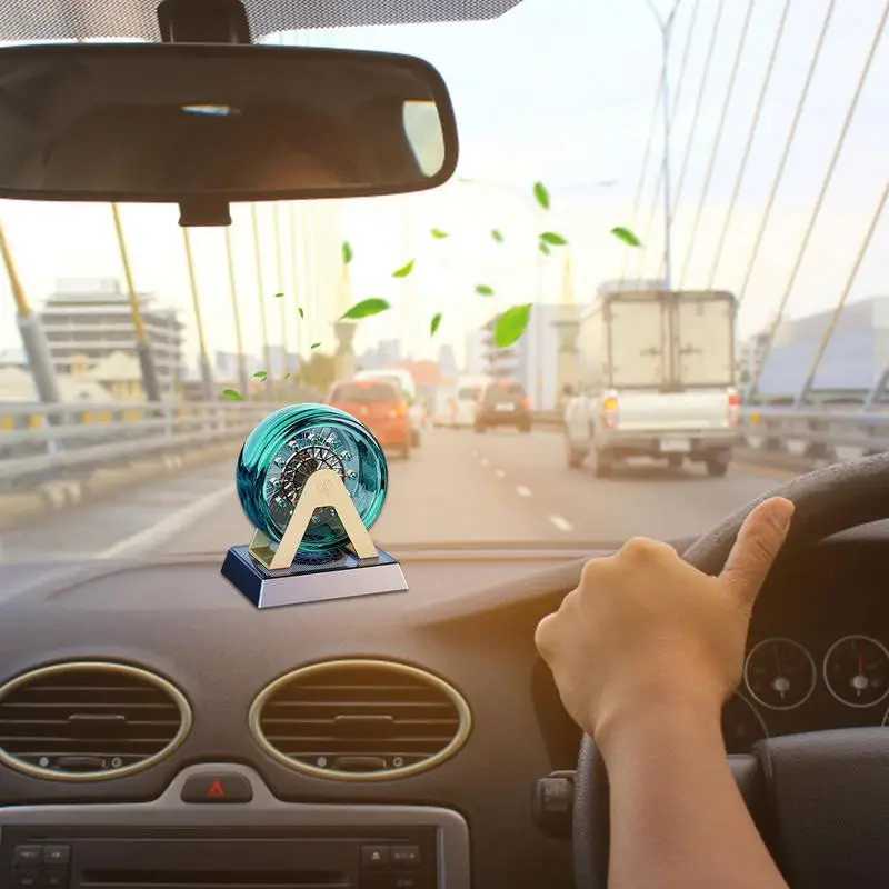Car Air Freshener Car Interior Ornament Car Accessories Ferris Wheel Shape Solar-powered Car Perfume Diffuser For Cars Truck SUV Auto ConvertibleL2409
