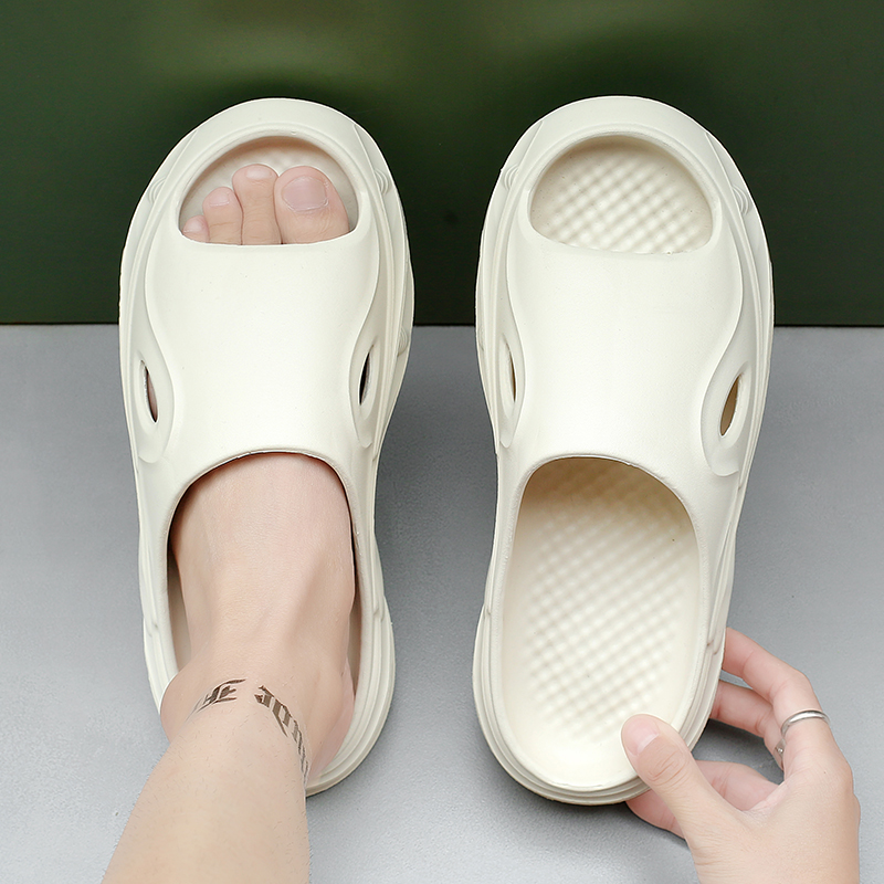 2024 Men Women Slippers Indoor Outdoor Sandals Beach Thick Sole Slides Mens Casual Shoes Flip-flops Home Slippers Sandals 36-45