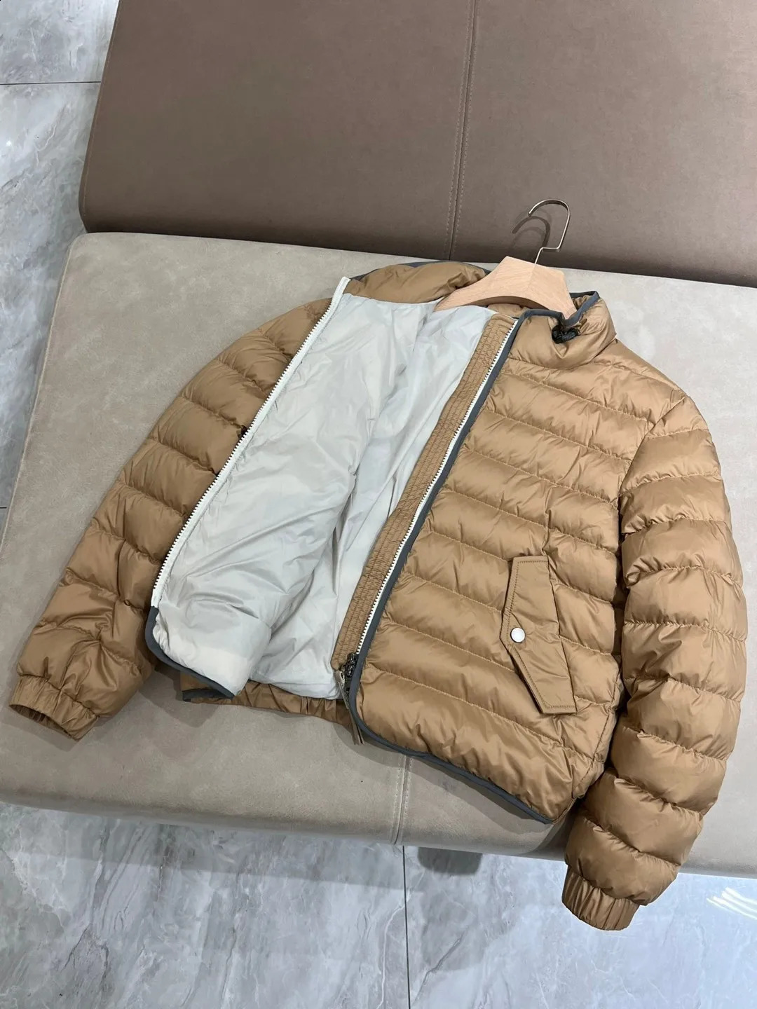 Autumn bedding thick thin short apron jacket 240913
