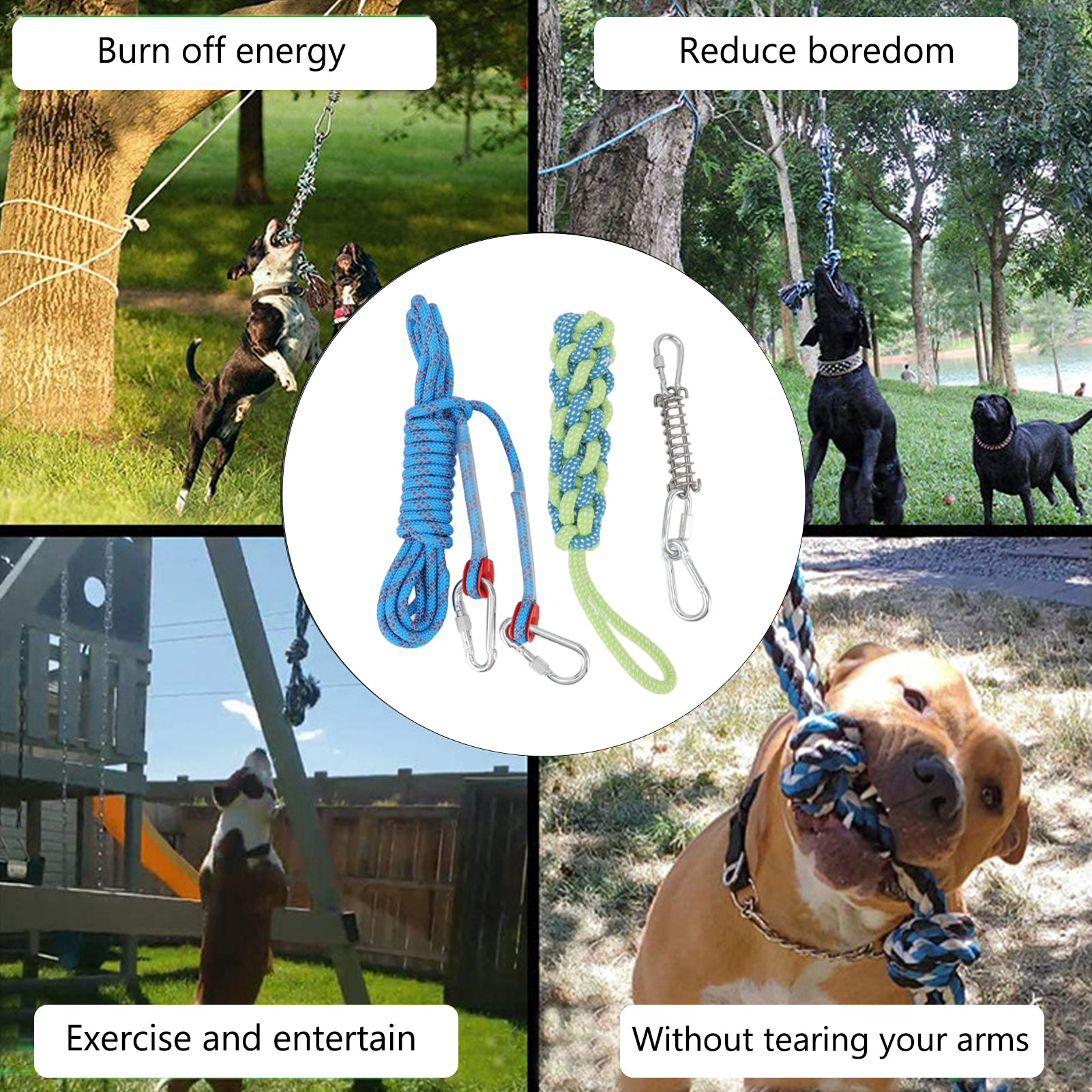 Pet Dog Toys For Large Small Dogs Toy Interactive Cotton Rope Spring Pole Toys For Dogs Accessories Toothbrush Chew Puppy Toy