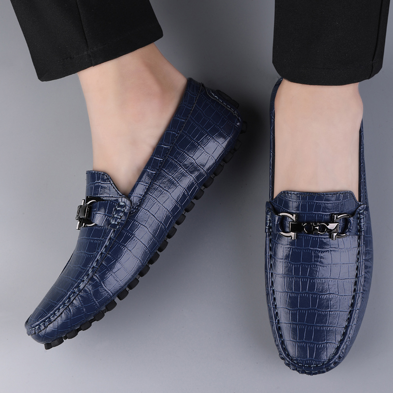 Designer 37~47 100% Calfskin Leather Dress 2023 Men's Fashion Moccasins Wedding Party Loafers Oxford Shoes for Men