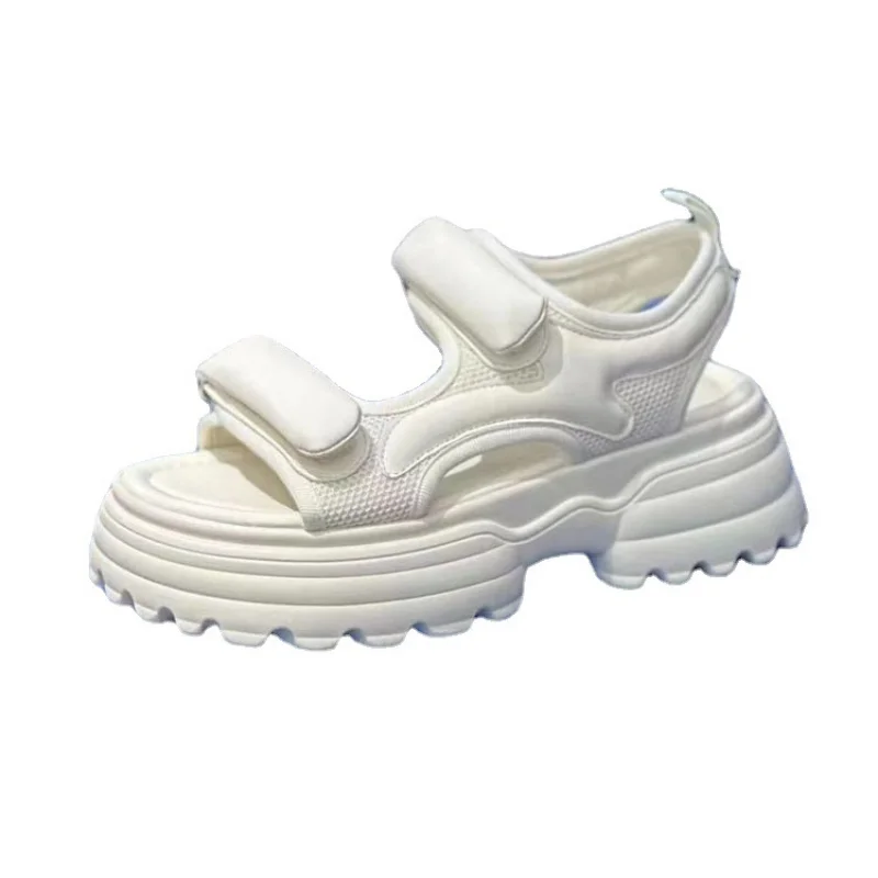 New Women Platform Sandals Summer Fashion Lightweight Buckle Sandals Sports Comfort Platform Heel Sandals Sandalias Mujer