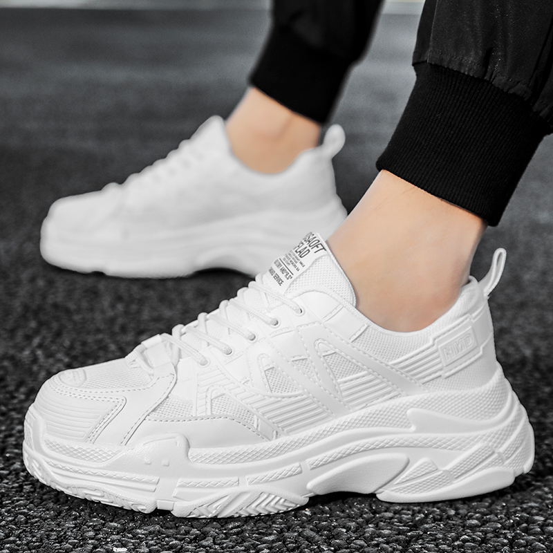 Size47 Men Running Shoes Street Hiphop Skateboard Shoes Chunky Comfy Soft Casual Sneakers Unisex Tenis Masculino Footwear Male