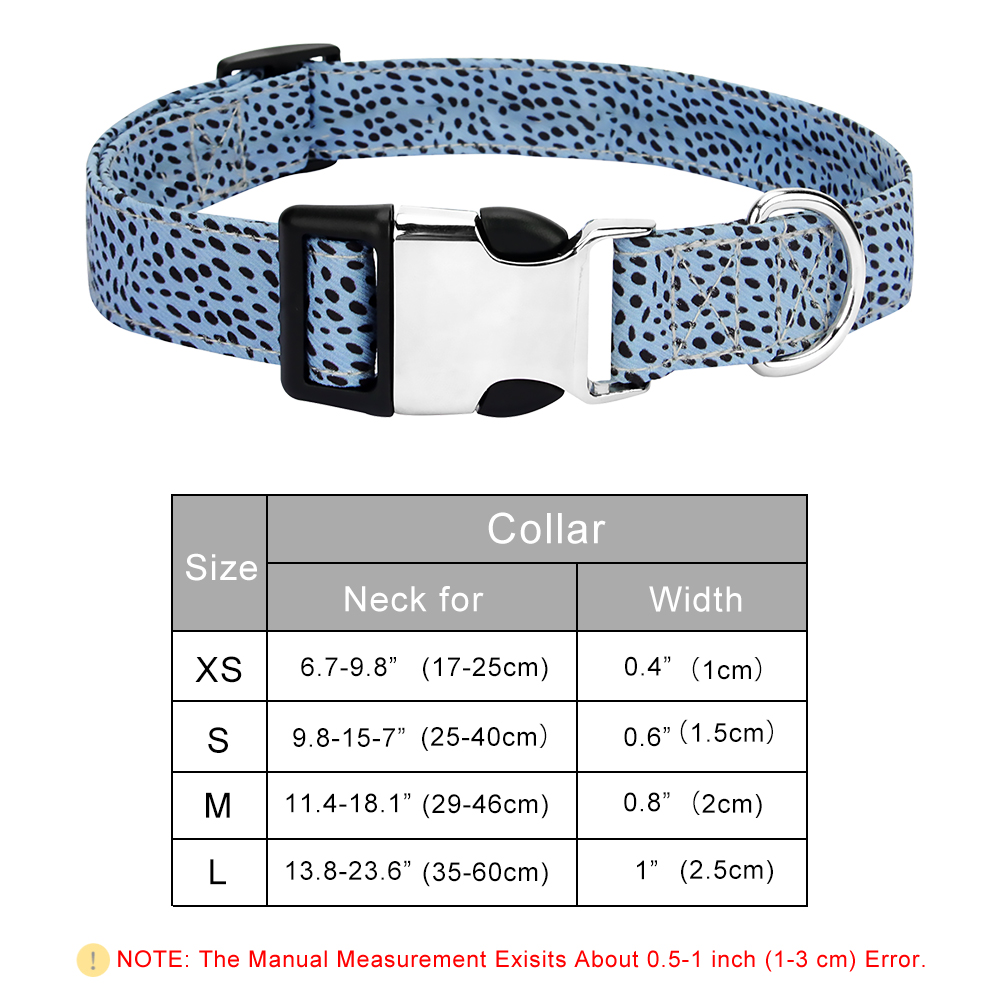 Dog Collar,Breathable Puppy Collars,Adjustable for Small Medium Large Dogs,Special Design Nylon Dog Pet Collar with Metal Buckle