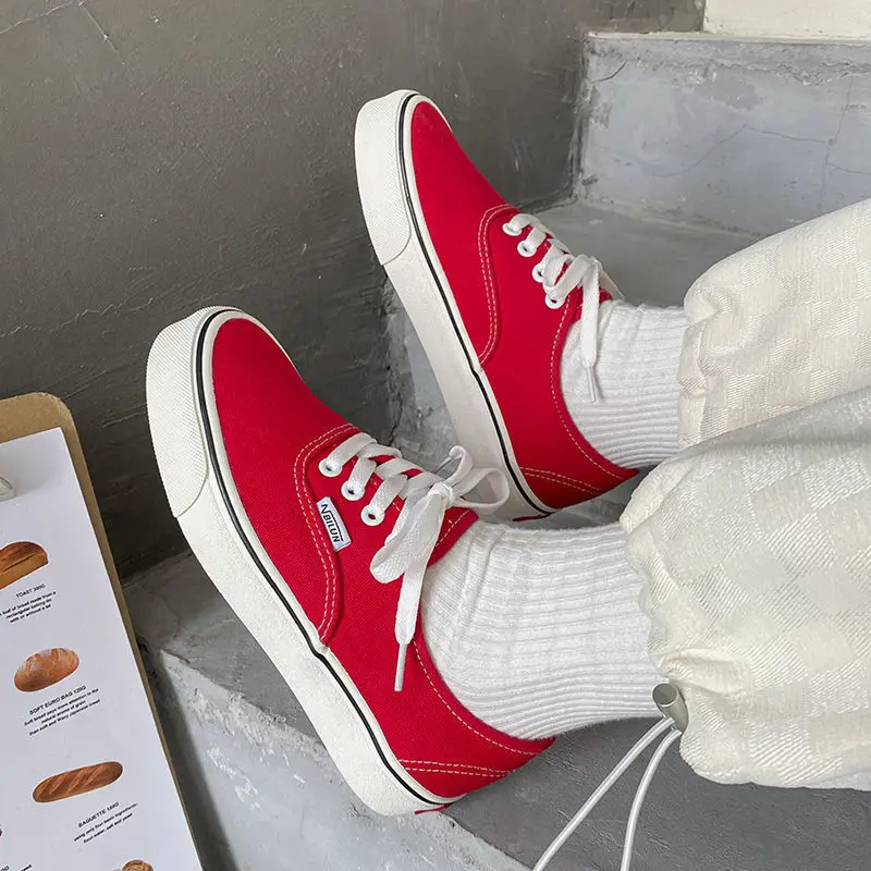 Women's Versatile Trendy Canvas Shoes Student Cloth Shoes Inspired By Iu's Style