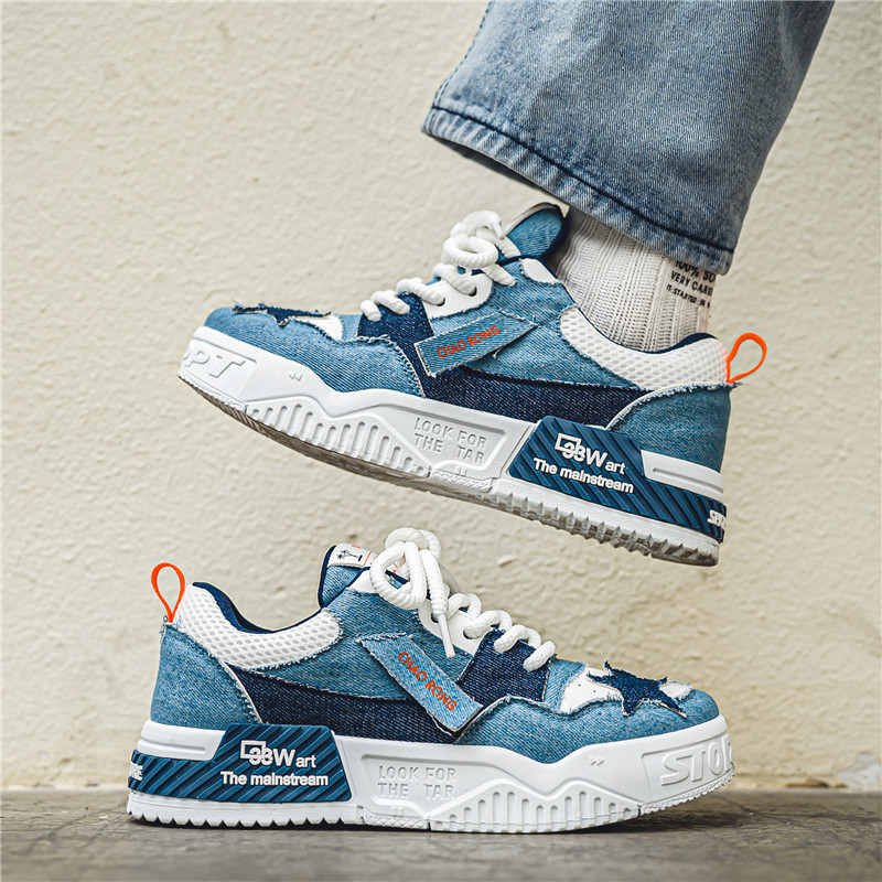 Mens Casual Sneakers Star Design Comfotable Chunky Running Sport Shoes for Men Luxury Walking Skateboard Shoes Tenis Masculino