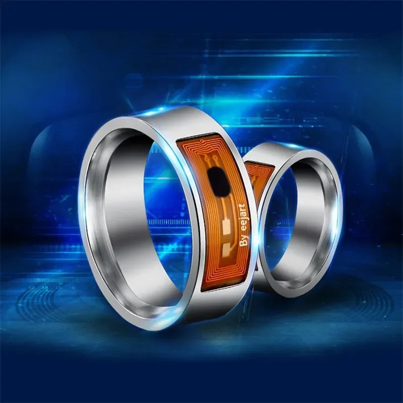 Smart Ring Women Men Waterproof Digital Fashion Smart Accessories NFC Control Intelligent Finger for Smart DoorPhone File Lock 240914