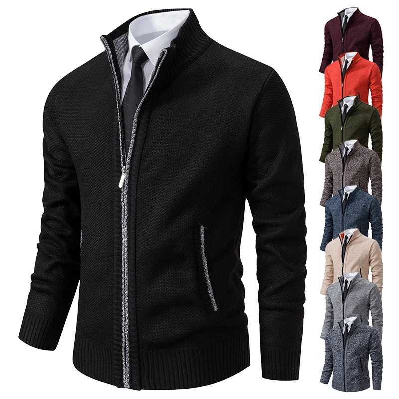 2023 New Fashion Mens Knitted Sweater Cardigan Joker Comfortable Warm Casual Coat XJ250805