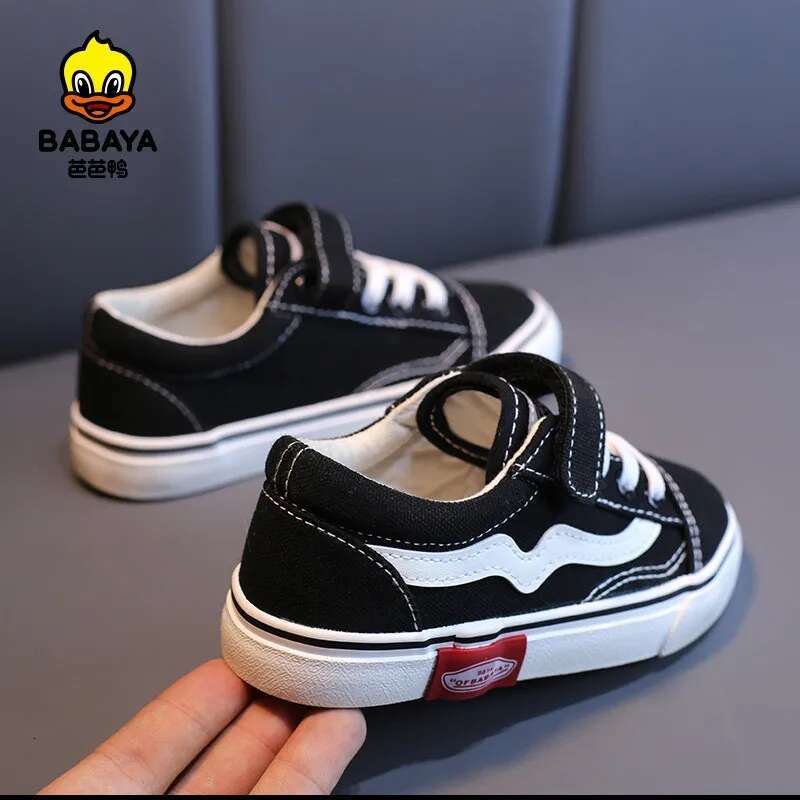 Children Canvas for Sneakers Breathable New Spring 2024 Fashion Toddler Girl Kids Boys Casual Shoes