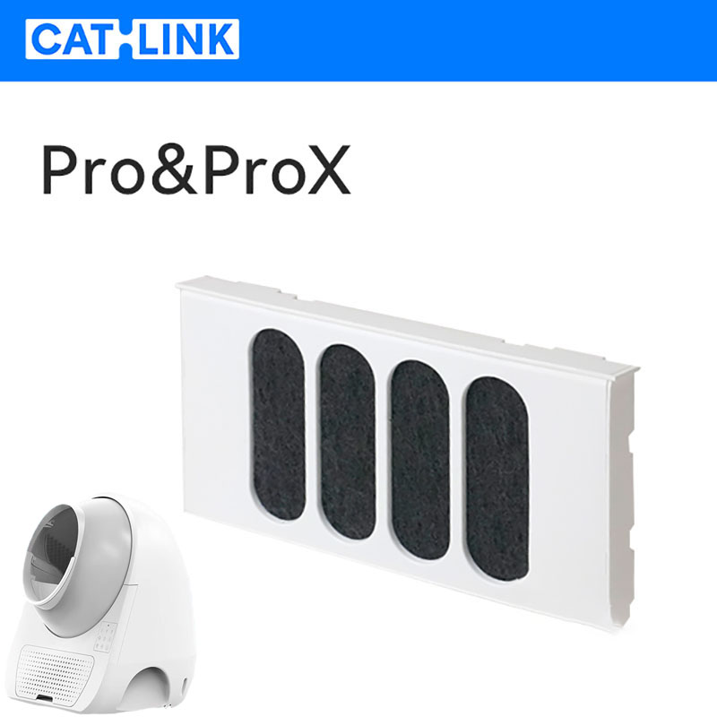 CATLINK Automatic Cat Toilet Activated Carbon Filters Cotton Specialized Pro Litter Box Deodorization Cats Accessories Supplies