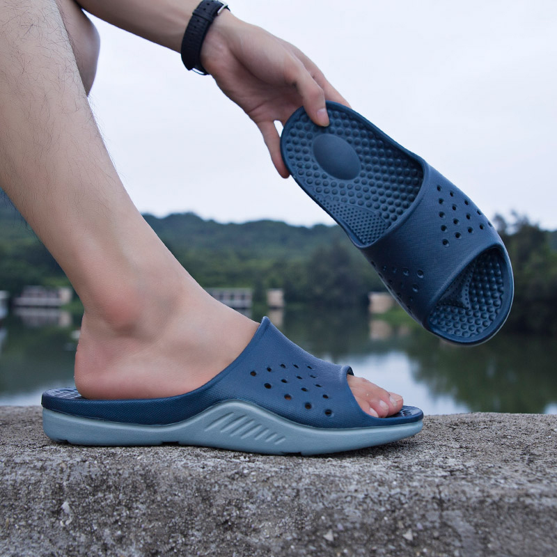 New Men's Slippers Indoor Outdoor Sandals Beach Soft Slides Men Casual Shoes Flip-flops Mens Home Slippers Big Size 48 49 50 51