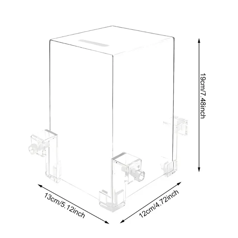 Aquariums Fish Elevator-Negative Pressure Suspended Fish Tank Transparent Ecological Landscaping Large Aquariums Decoration