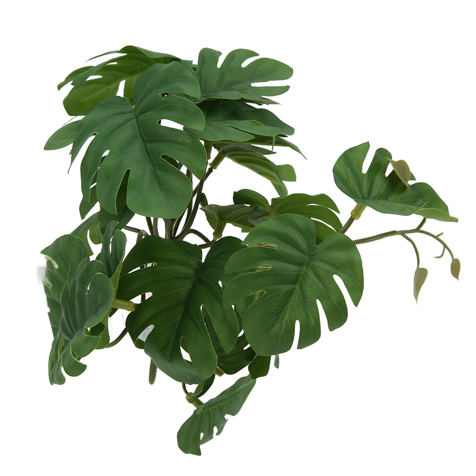 Plastic Turtle Leaf Rattan Simulation Reptile Terrarium Plant For Bearded Dragon Lizard Gecko Snake Habitat Decoration