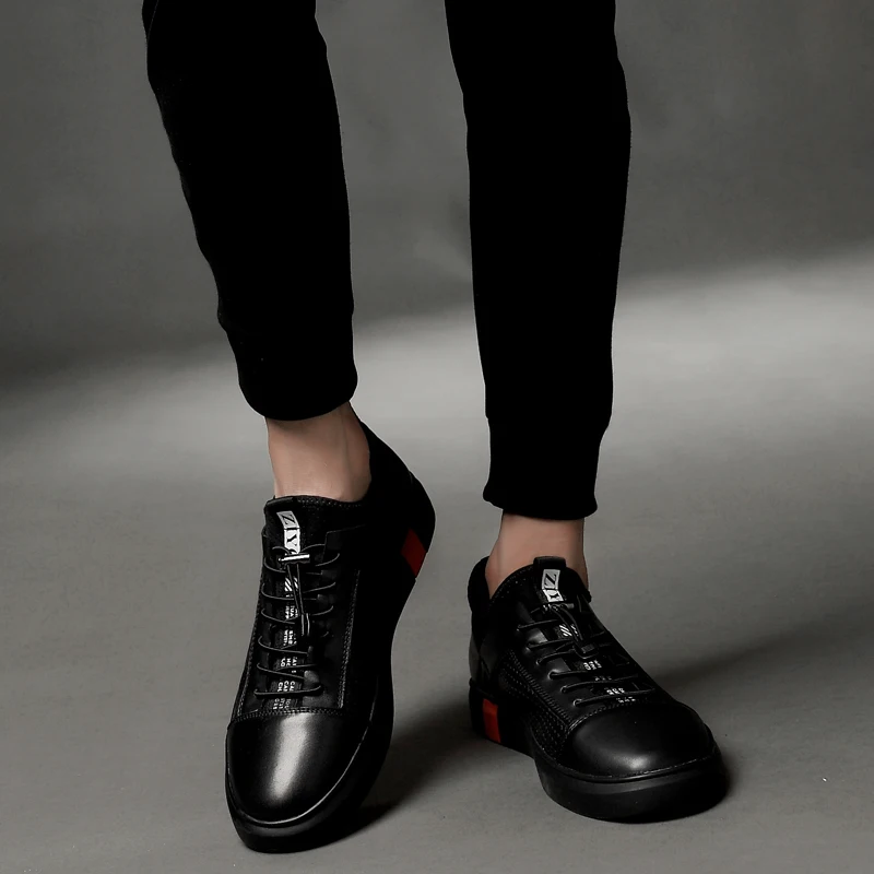 Luxury Brand Mens Casual Shoes Genuine Leather Comfort Walking Sneakers Tenis Masculino Summer Fashion Men Sneakers Mocassins