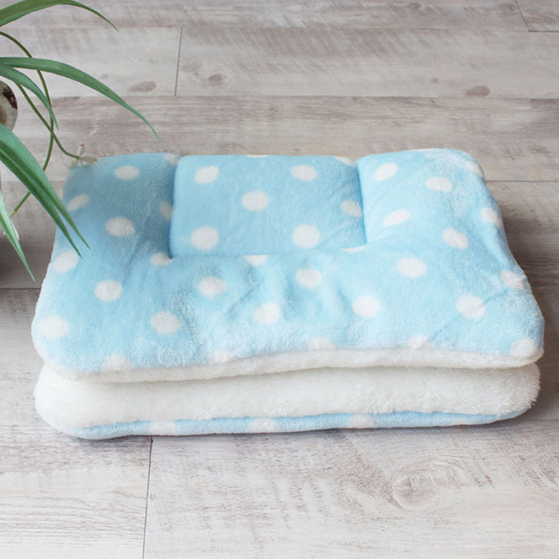 Flannel Colorful Small Animals Nest Small Pet Nest Winter Rabbit Guinea Pig Nest Mat Thick Hamster Pad Washable Warm Blanket