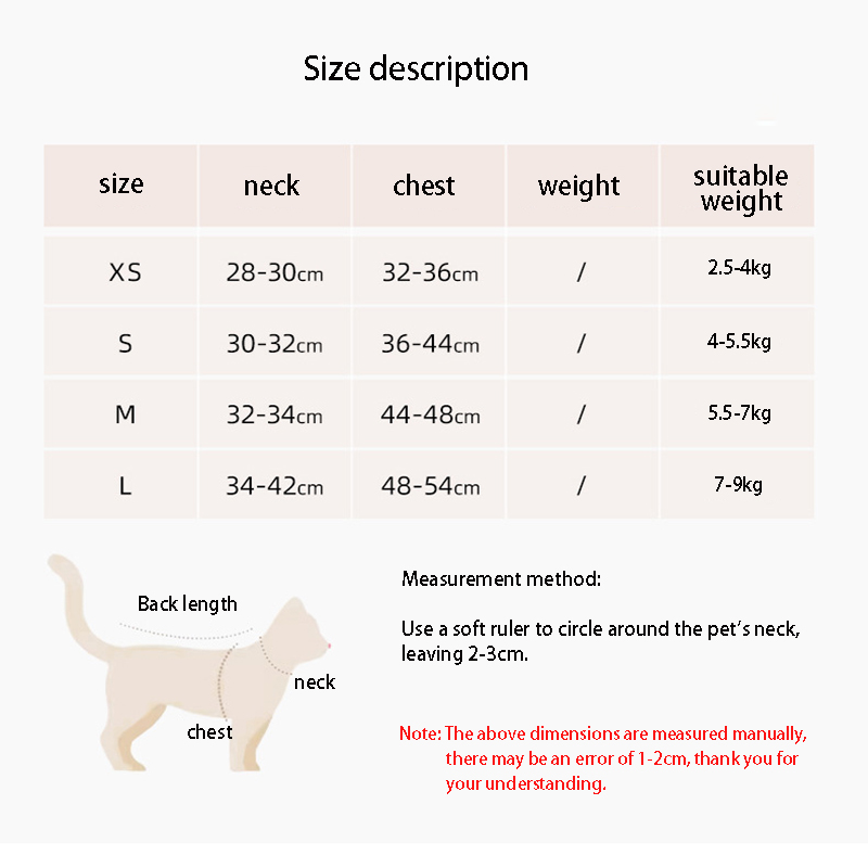 Cat Harness and Leash Set Fresh Plaid Cat Leashes Harness Anti-breakaway Adjustable Pet Harness for Cats and Puppies Accessories