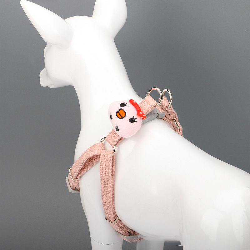 Cat Harness and Leash Set, Vest Style Dog Leash and Harness Anti-breakaway Dog Leash Cat Leash Pet Accessories Supplies for Dogs