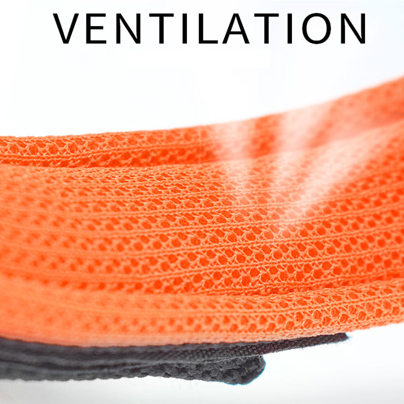 Nylon Webbing Dog Collar with Mesh Breathable Lining Breathable Reflective Pet Collar Adjustable for Large,Medium and Small Dogs