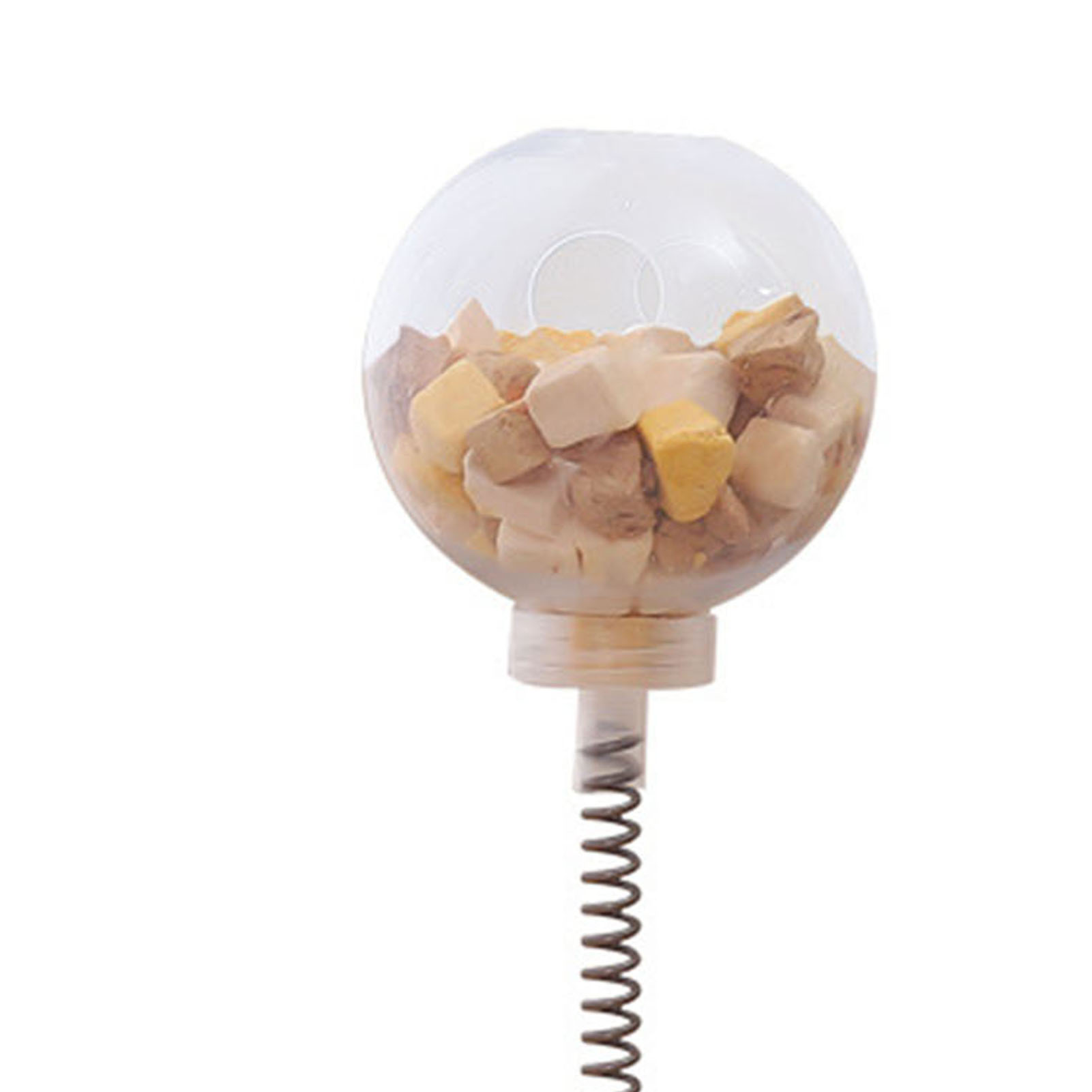 Pet Toy Treat Dispenser Tumbler Interactive Cat Food Toys Leakage Food Ball Pet Feeder For Kitten Pet Supplies