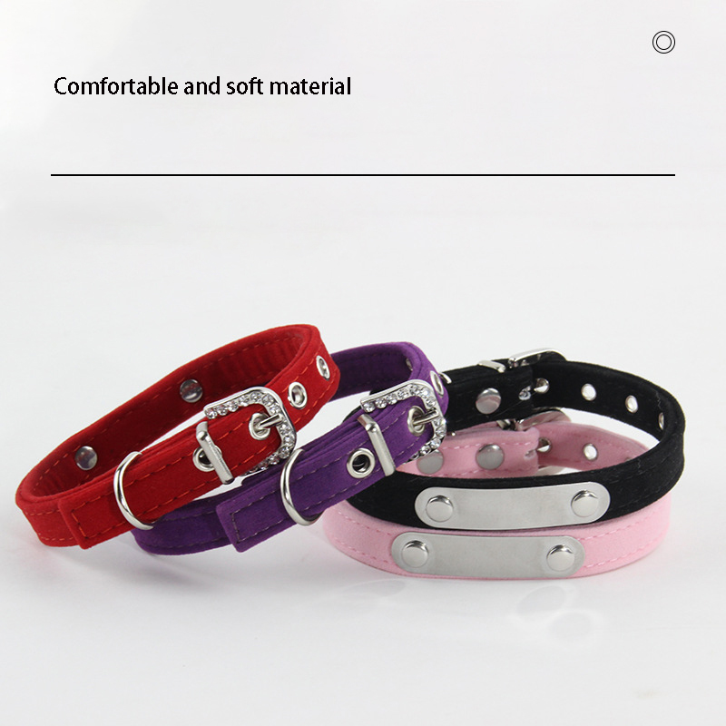 Name Plate Dog Collar for Small Dogs Personalized Holiday Best Gifts for Dog Mom Custom Pet Name Engraved Collar Pet Accessories