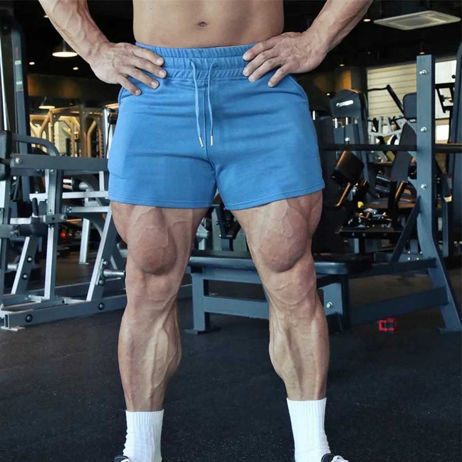 Men Training Shorts Casual Shorts Men Sportswear jog Cotton Shorts Fitness Gym Men Shorts Y240914