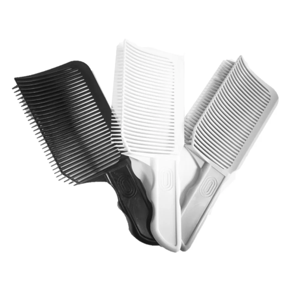 Barber Fade Combs Hair Cutting Positioning Comb Clipper Men Flat Top Hair Comb For Novice Barber Pet Styling Tool dog brush