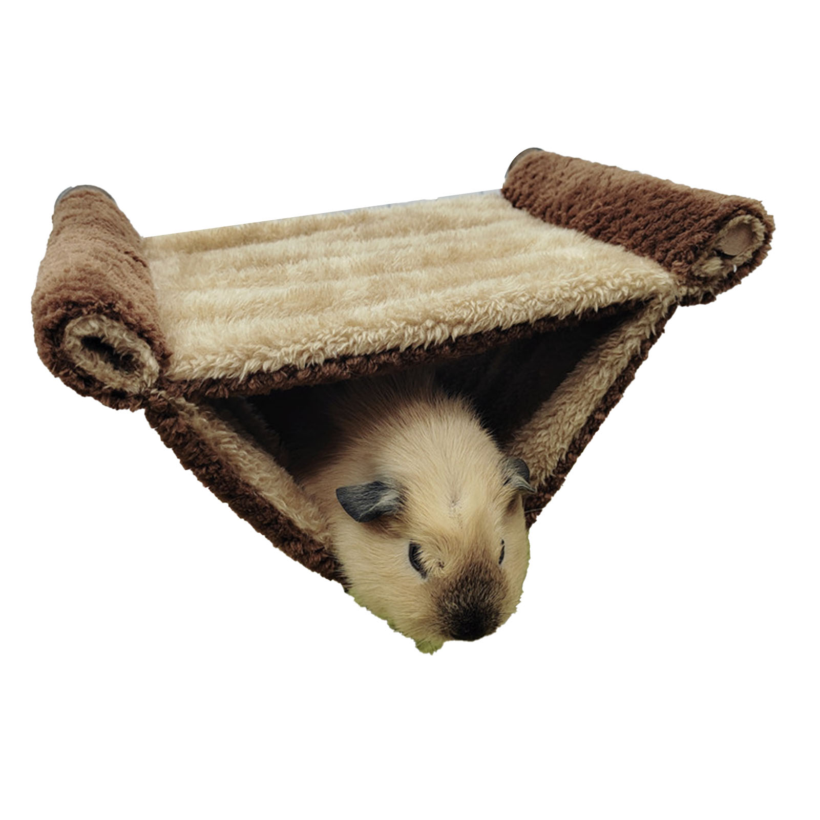 Small Animal Hanging Hammock Bed Soft Warm Double Layer Small Pet Cage Hammock For Squirrel Hamster Golden Hamster