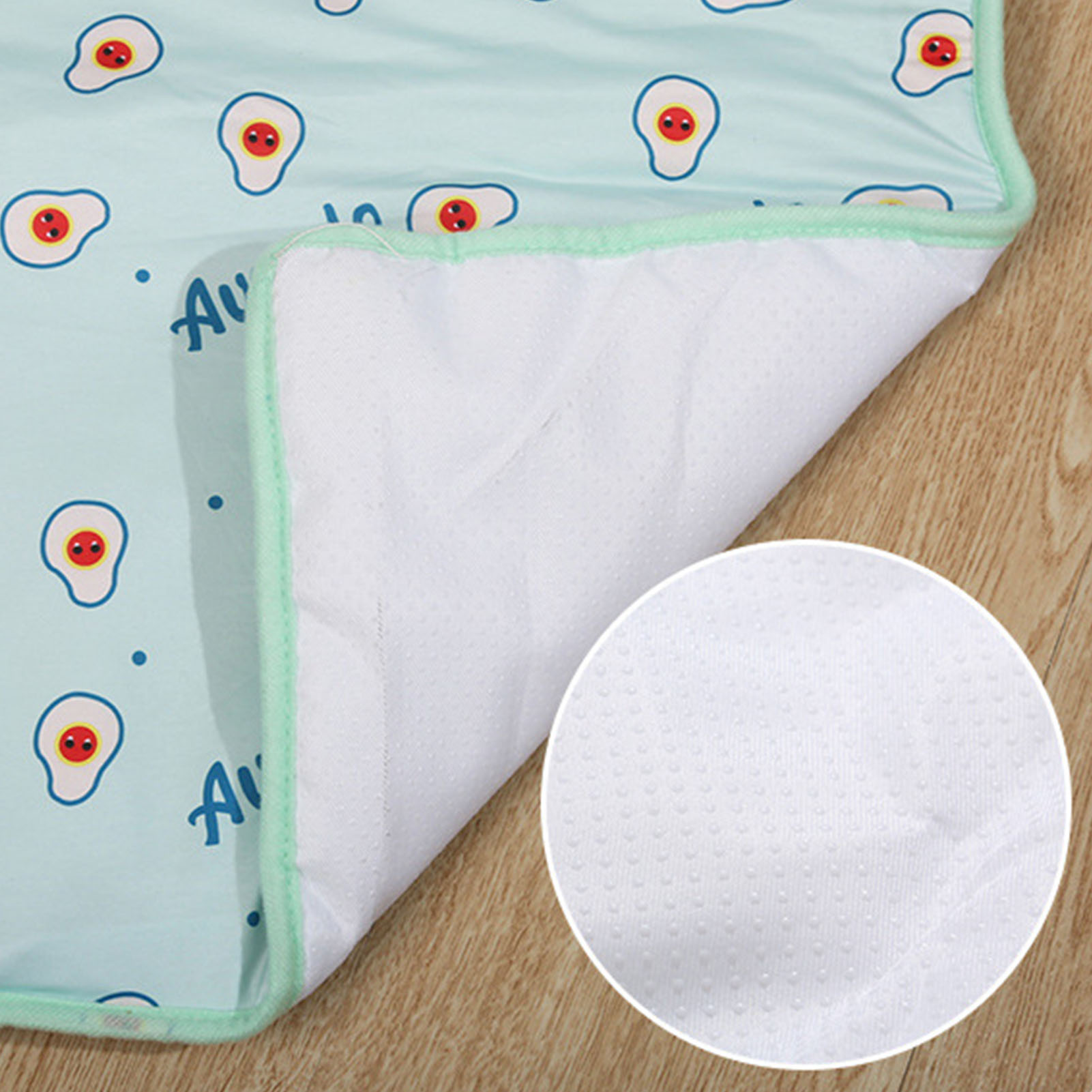 Pet Cooling Mat With Pillow Washable Ice Silk Summer Pet Self Cooling Pad For Cats And Small Medium Dogs