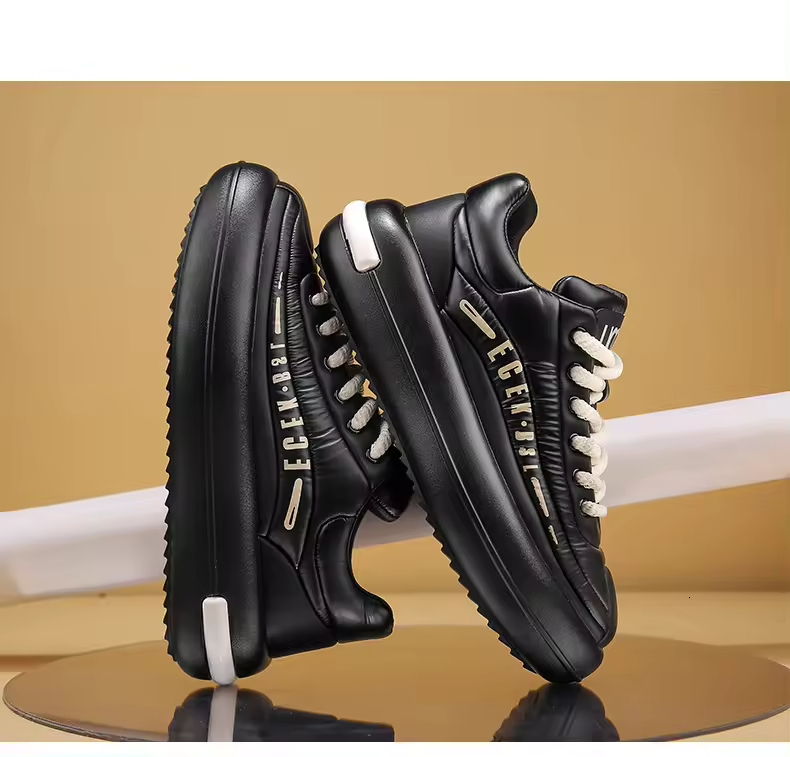 2024 men's board high top trainers casual street bread trendy shoes