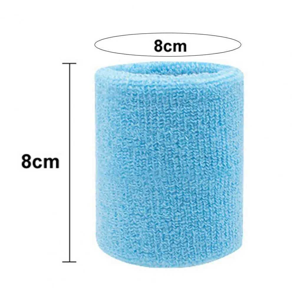 Wrist Support Towel Sports Wristbands Tennis Sweat Bands Basketball Volleyball Wrist Guard Quick Dry Athletic Exercise Wrist Brace Sweatbands z240913