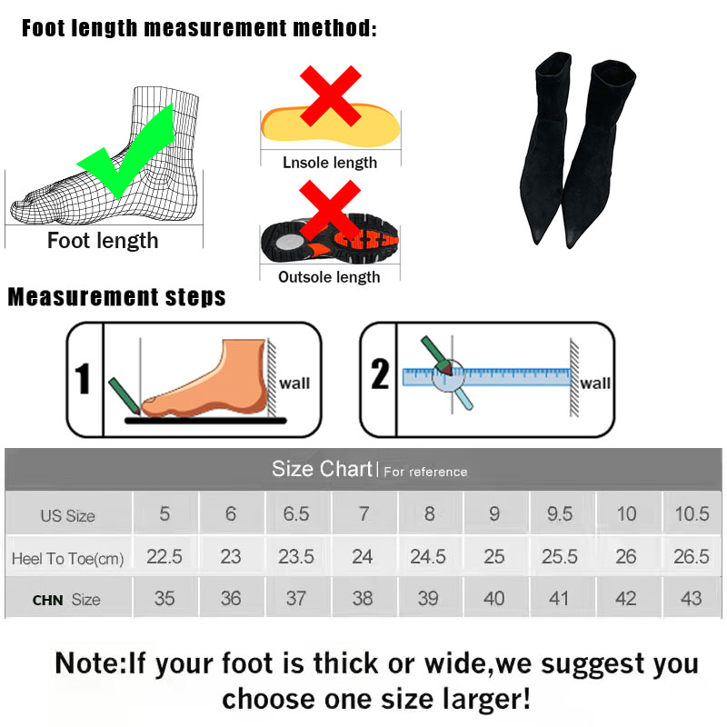 Purple Fashion Pointed Toe Ladies Ankle Stretch Slip On Female Designer Footwear Elastic Women Short Boots Shoes
