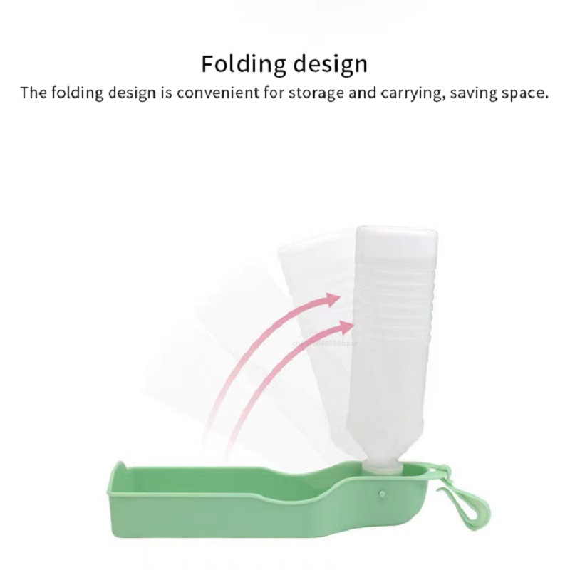 free shipping 250Ml/500ML Dogs Go Out Kettle Drinker Portable Drinking Feeder Pet Accopanying Cup Water Bottle Walking Dog Sup