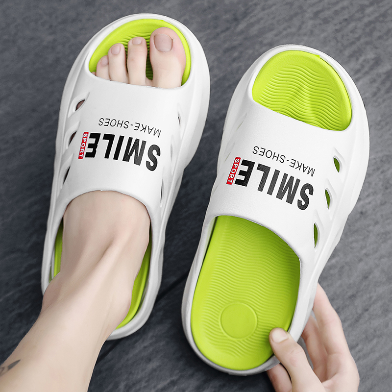New Men's Slippers Indoor Outdoor Sandals Beach Comfortable Soft Slides Design Men Casual Shoes Flip-flops Mens Home Slippers