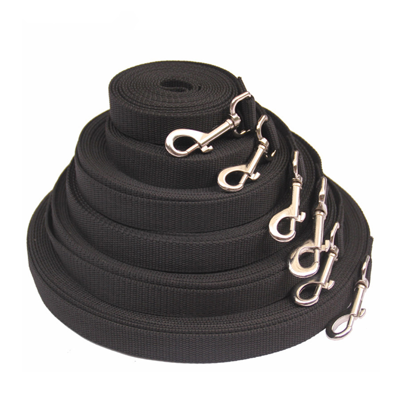 Nylon Training Dog Leash for Small Medium Large Dogs, 8M/10M/15M/20M Long Leash Dog Lead for Obedience Recall Training, Camping